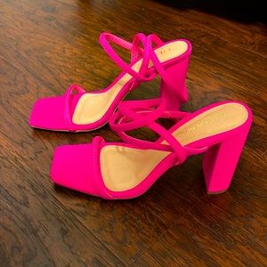 Hot pink Heels